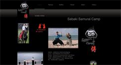 Desktop Screenshot of camp.sabaki.de